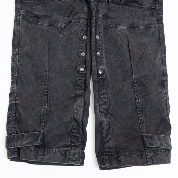 We The Free Can't Compare Slouch Pants Cargo Military Black - Picture 8 of 16